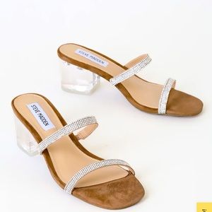 STEVE MADDEN RHINESTONE HEELS